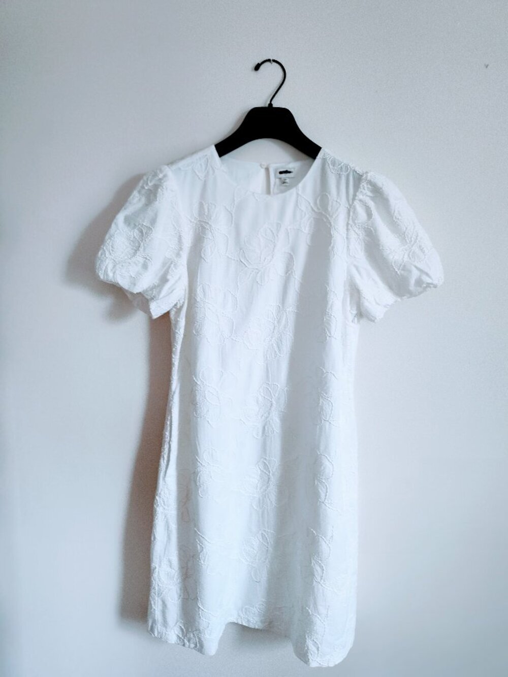 J Crew Factory Puff Sleeve Mini Dress